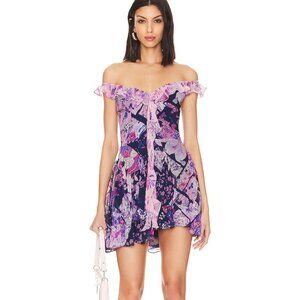 NEW! Hemant & Nandita Off Shoulder Mini Dress